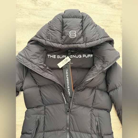 Aritzia SuperSnug Puff™ Long Jacket Black Size M NWT - Picture 4 of 6